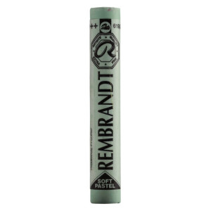 SOFT PASTEL REMBRANDT 619.9 PERMANENT GREEN LT
