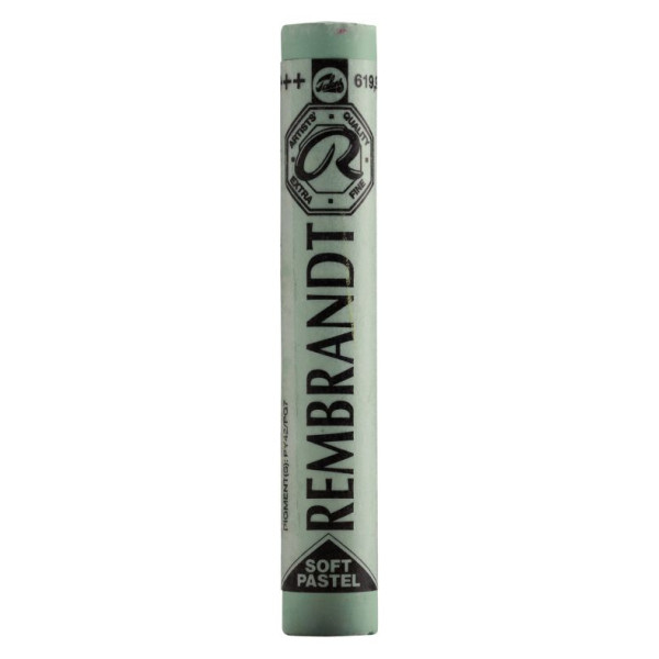 SOFT PASTEL REMBRANDT 619.9 PERMANENT GREEN LT