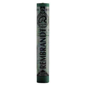 SOFT PASTEL REMBRANDT 627.7 Cinnabar Green Deep 7