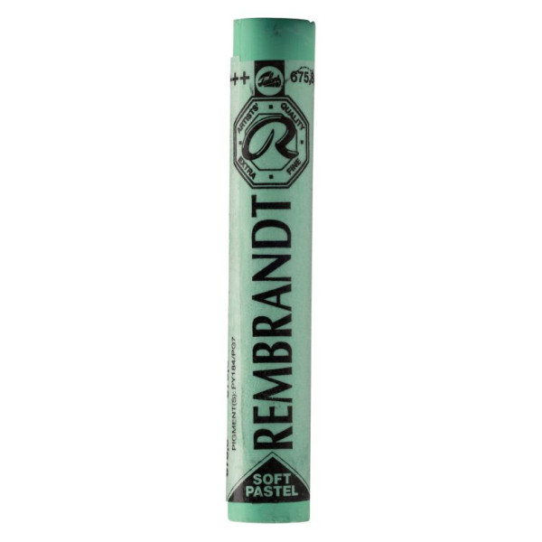 SOFT PASTEL REMBRANDT 675.8 PHTHALO GREEN