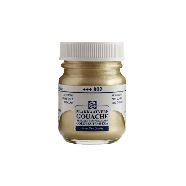 GOUACHE ΤΕΜΠΕΡΑ 50ml 802 Light Gold ROYAL TALENS