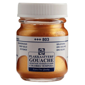 GOUACHE ΤΕΜΠΕΡΑ 50ml 803 Deep Gold  ROYAL TALENS