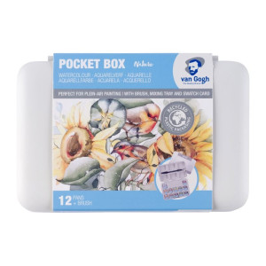 WATERCOLOUR POCKET BOX VAN GOGH ΣΕ ΠΑΣΤΙΛΙΕΣ 12ΤΕΜ Shades of nature