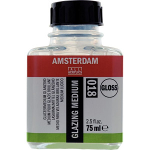 GLAZING MEDIUM GLOSS 018 AMSTERDAM 75ml