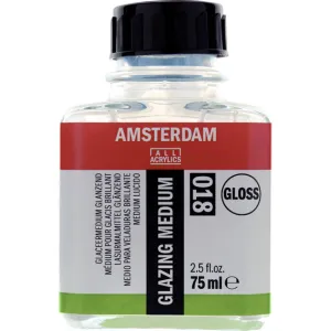 GLAZING MEDIUM GLOSS 018 AMSTERDAM 75ml GLAZING MEDIUM GLOSS 018 AMSTERDAM 75ml