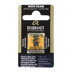 ΠΑΣΤΙΛΙΕΣ ΑΚΟΥΑΡΕΛΑΣ REMBRANDT S1 223 Naples Yellow Deep