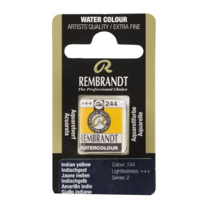 ΠΑΣΤΙΛΙΕΣ ΑΚΟΥΑΡΕΛΑΣ REMBRANDT S2 244 Indian Yellow