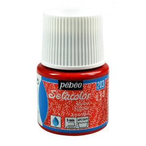 ΧΡΩΜΑ ΥΦΑΣΜΑΤΟΣ GLITTER Ruby SETACOLOR LIGHT FABRICS 45ml