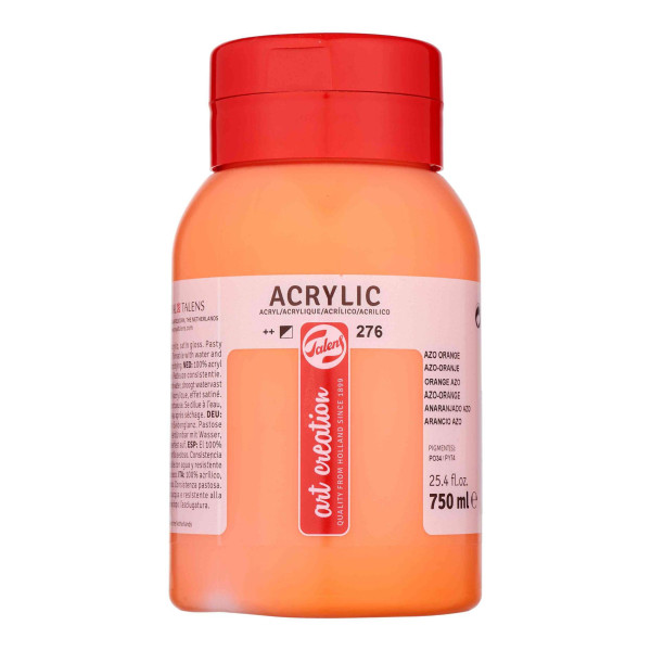ΑΚΡΥΛΙΚΟ ΧΡΩΜΑ ART CREATION 750ml 276 Azo Orange