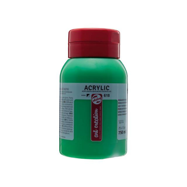 ΑΚΡΥΛΙΚΟ ΧΡΩΜΑ ART CREATION 750ml 618 Perm. Green Light
