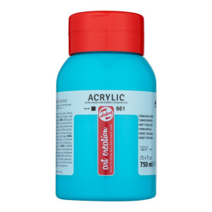 ΑΚΡΥΛΙΚΟ ΧΡΩΜΑ ART CREATION 750ml 661 Turquoise Green