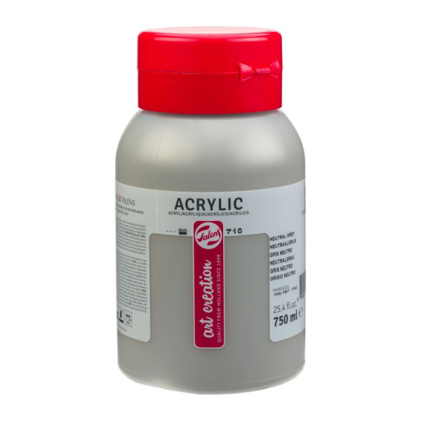 ΑΚΡΥΛΙΚΟ ΧΡΩΜΑ ART CREATION 750ml 710 Neutral Grey