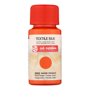 ΧΡΩΜΑ ΥΦΑΣΜΑΤΟΣ SILK ART CREATION 50ML 2502 WARM ORANGE