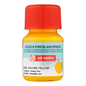 ΧΡΩΜΑ ΓΙΑ ΓΥΑΛΙ & ΠΟΡΣΕΛΑΝΗ ART CREATION OPAQUE 30ML 2010 GOLDEN YELLOW