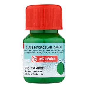 ΧΡΩΜΑ ΓΙΑ ΓΥΑΛΙ & ΠΟΡΣΕΛΑΝΗ ART CREATION OPAQUE 30ML 6032 LEAF GREEN
