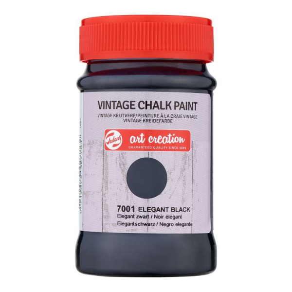 ΧΡΩΜΑ ΚΙΜΩΛΙΑΣ VINTAGE 100ML 7001 ELEGANT BLACK A/C