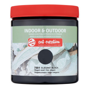 ΧΡΩΜΑ ΚΙΜΩΛΙΑΣ IN/OUT A/C 250ML 7001 ELEGANT BLACK