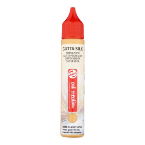 ΠΕΡΙΓΡΑΜΜΑ TEXTILE GUTTA SILK  28ml CLASSY GOLD ART CREATION TALENS