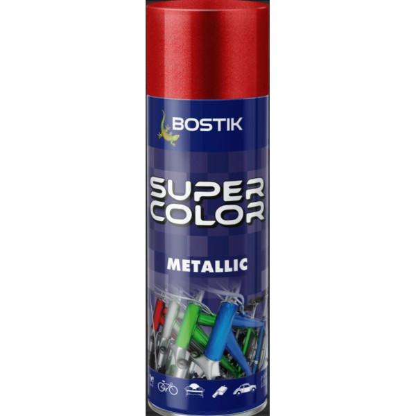ΣΠΡΕΙ  DEN BRAVEN BOSTIK ΜΕΤΑΛΛΙΚΗΣ ΑΠΟΧΡΩΣΗΣ ΚΟΚΚΙΝΟ 400ML