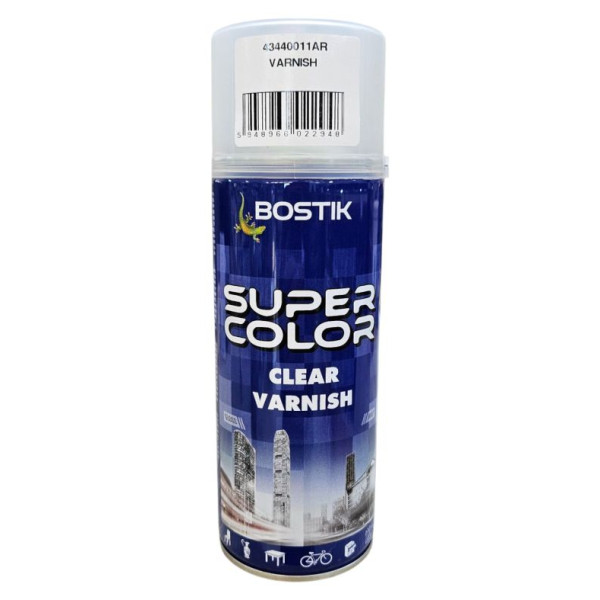ΒΕΡΝΙΚΙ ΣΠΡΕΪ BOSTIK DEN BRAVEN ΑΚΡΥΛΙΚΟ ΒΕΡΝΙΚΙ ΜΑΤ 400ML