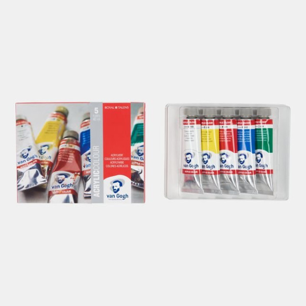 ΣΕΤ ΑΚΡΥΛΙΚΑ VAN GOGH PACK 5x40ml