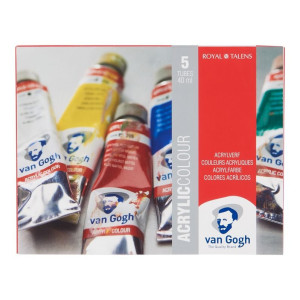 ΣΕΤ ΑΚΡΥΛΙΚΑ VAN GOGH PACK 5x40ml