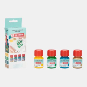ΧΡΩΜΑΤΑ ΓΙΑ ΓΥΑΛΙ & ΠΟΡΣΕΛΑΝΗ Opaque ΣΕΤ 4Χ30ML GREEN GOLD (2010-6032-6035-8020) ΧΡΩΜΑΤΑ ΓΙΑ ΓΥΑΛΙ & ΠΟΡΣΕΛΑΝΗ Opaque ΣΕΤ 4Χ30ML GREEN GOLD (2010-6032-6035-8020)