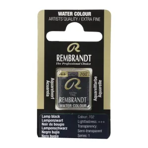 ΠΑΣΤΙΛΙΕΣ ΑΚΟΥΑΡΕΛΑΣ REMBRANDT S1 702 Lamp Black