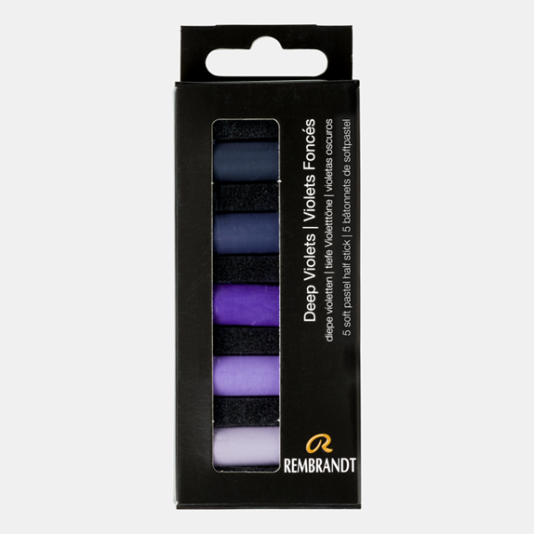 ΣΕΤ SOFT PASTELS REMBRANDT DEEP VIOLETS 5 ΤΕΜ ΜΙΣΑ ΠΑΣΤΕΛ