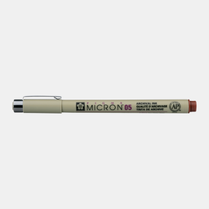 ΜΑΡΚΑΔOΡΟΣ SAKURA PIGMA MICRON 05 – 0,45 mm BROWN ΜΑΡΚΑΔOΡΟΣ SAKURA PIGMA MICRON 05 – 0,45 mm BROWN