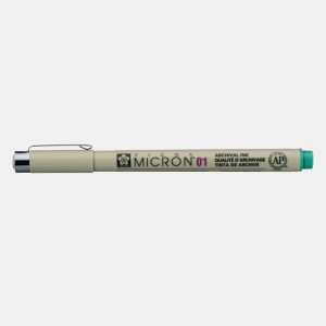 ΜΑΡΚΑΔΟΡΟΣ SAKURA PIGMA MICRON 01 – 0,25 mm GREEN ΜΑΡΚΑΔΟΡΟΣ SAKURA PIGMA MICRON 01 – 0,25 mm GREEN