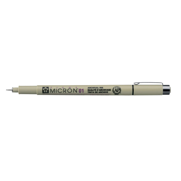 ΜΑΡΚΑΔΟΡΟΣ SAKURA MICRON 01 ΜΑΥΡΟ PIGMA