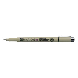 ΜΑΡΚΑΔΟΡΟΣ SAKURA MICRON 08 ΜΑΥΡΟ PIGMA