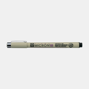 ΜΑΡΚΑΔΟΡΟΣ SAKURA PIGMA MICRON 03 – 0,35 mm BLACK ΜΑΡΚΑΔΟΡΟΣ SAKURA PIGMA MICRON 03 – 0,35 mm BLACK