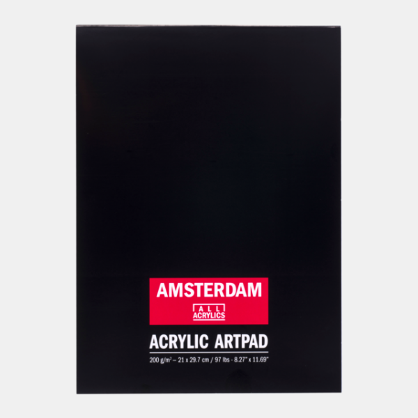 ΜΠΛΟΚ Α4 10Φ 200GSM AMSTERDAM ACRYLIC ART PAD