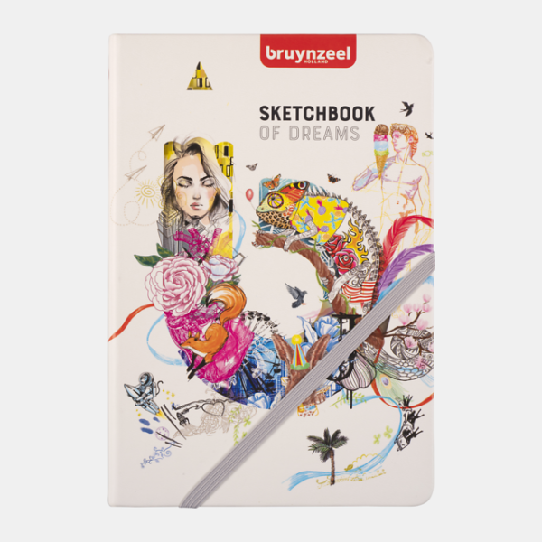 ΜΠΛΟΚ ΣΧΕΔΙΟΥ ΛΕΥΚΟ 14,8x21 160Φ 140gr BRUYNZEEL CREATIVES Sketch/ Notebook