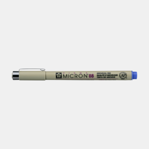 ΜΑΡΚΑΔΟΡΟΣ SAKURA PIGMA MICRON 08 – 0,50 mm BLUE ΜΑΡΚΑΔΟΡΟΣ SAKURA PIGMA MICRON 08 – 0,50 mm BLUE