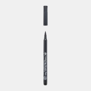 ΜΑΡΚΑΔΟΡΟΣ SAKURA KOI COLOUR BRUSH PEN  ΜΑΥΡΟΣ