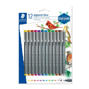 ΣΕΤ ΜΑΡΚΑΔΟΡΟΙ PIGMENT LINER 0.5 12ΧΡΩΜΑΤΑ