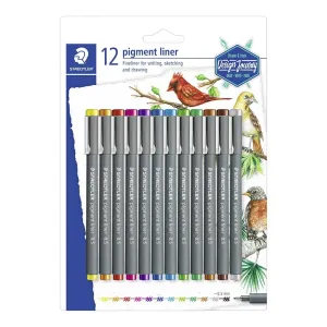 ΣΕΤ ΜΑΡΚΑΔΟΡΟΙ PIGMENT LINER 0.5 12ΧΡΩΜΑΤΑ ΣΕΤ ΜΑΡΚΑΔΟΡΟΙ PIGMENT LINER 0.5 12ΧΡΩΜΑΤΑ