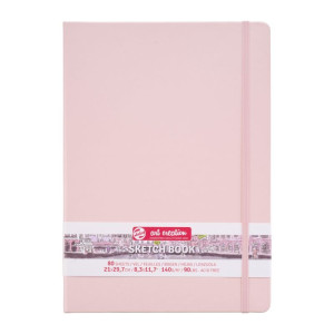 ΜΠΛΟΚ ΣΧΕΔΙΟΥ 21x30 Pink ΜΕ ΛΑΣΤΙΧΟ ART CREATION 140g 80 ΦΥΛΛΑ