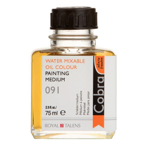 PAINTING MEDIUM 75ml ΓΙΑ ΛΑΔΙ ΖΩΓΡΑΦΙΚΗΣ COBRA WATER MIXABLE