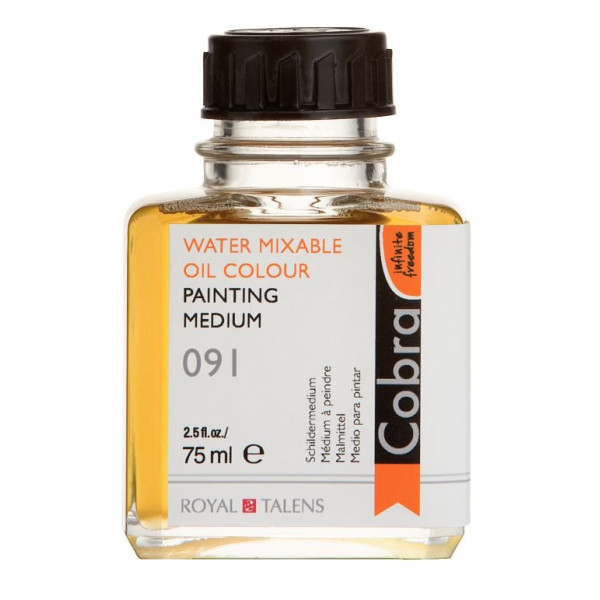 PAINTING MEDIUM 75ml ΓΙΑ ΛΑΔΙ ΖΩΓΡΑΦΙΚΗΣ COBRA WATER MIXABLE