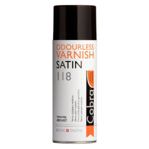 ΒΕΡΝΙΚΙ ΓΙΑ ΛΑΔΙ COBRA ΑΟΣΜΟ SPRAY 400ml SATIN 118