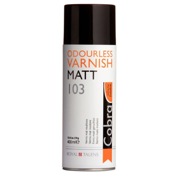 ΒΕΡΝΙΚΙ ΓΙΑ ΛΑΔΙ COBRA ΑΟΣΜΟ SPRAY 400ml MATT 103