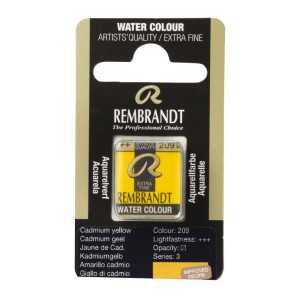 ΠΑΣΤΙΛΙΕΣ ΑΚΟΥΑΡΕΛΑΣ REMBRANDT S3 209 Cadmium Yellow
