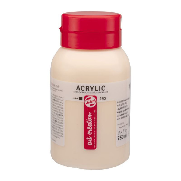 ΑΚΡΥΛΙΚΟ ΧΡΩΜΑ ART CREATION 750ml 292 Naples Yellow Red Light