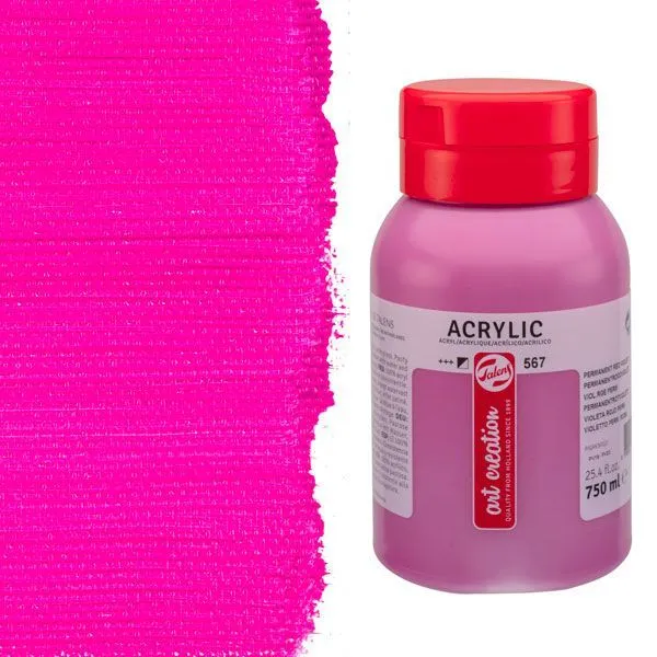 ΑΚΡΥΛΙΚΟ ΧΡΩΜΑ ART CREATION 750ml 567 Permanent Red Violet