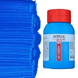 ΑΚΡΥΛΙΚΟ ΧΡΩΜΑ ART CREATION 750ml 572 Primary Cyan