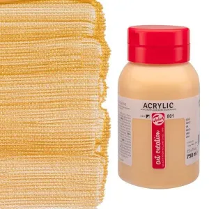 ΑΚΡΥΛΙΚΟ ΧΡΩΜΑ ART CREATION 750ml 801 Gold
